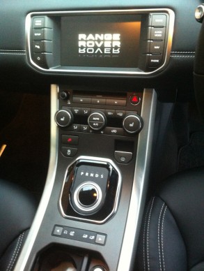 Evoque Control Panel