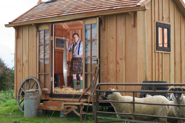 Contemporary shepherd's hut